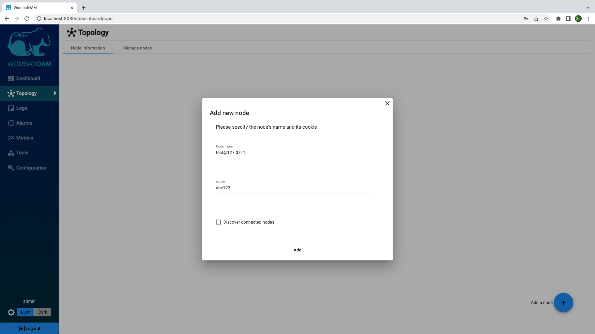 Add node