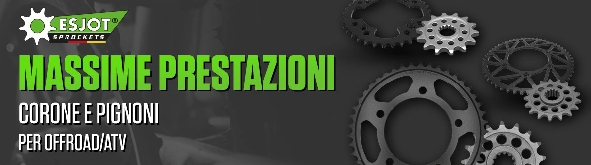 Esjot - Chainwheels & Sprockets for Offroad/ATV