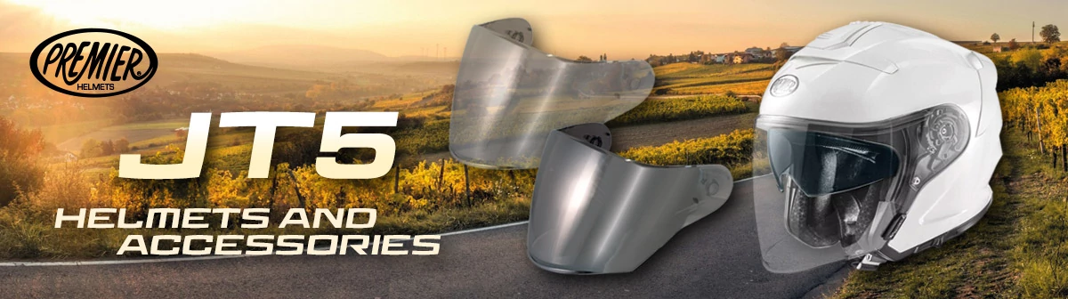 Premier JT5 helmets and accessories