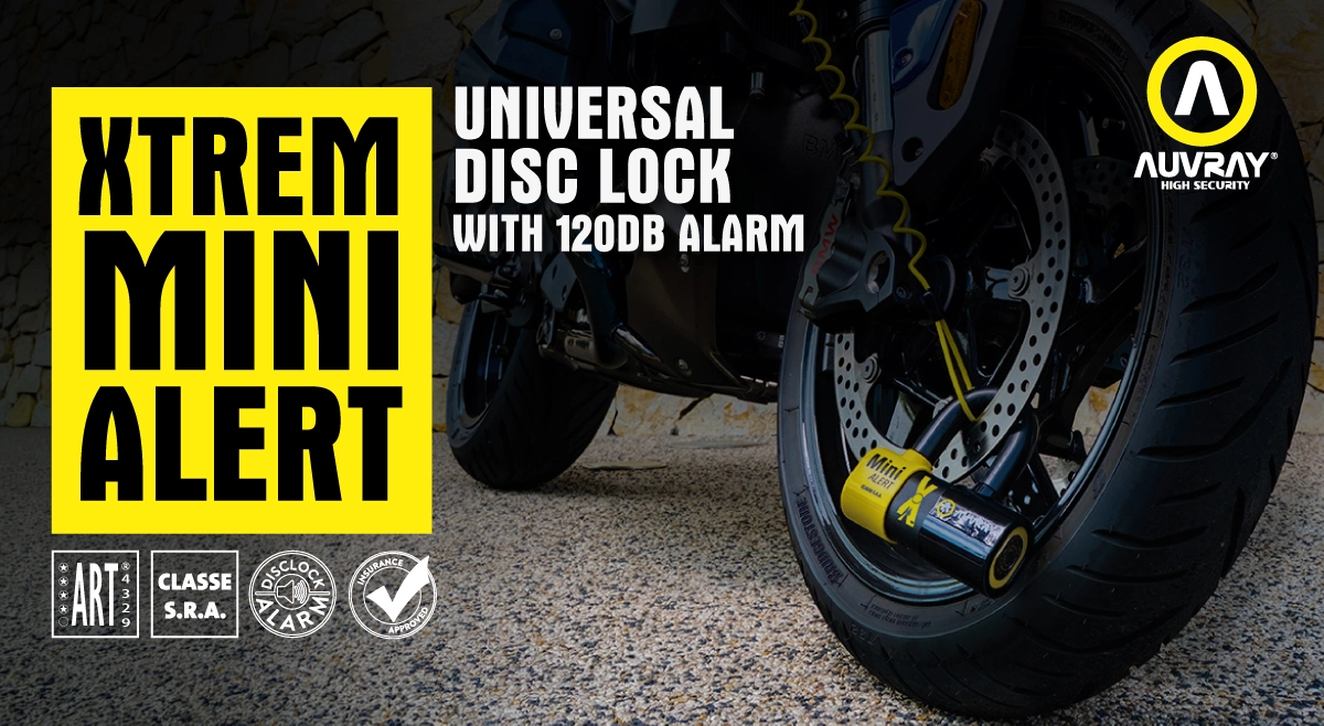 Auvray - Universal Disc Lock with 120DB Alarm