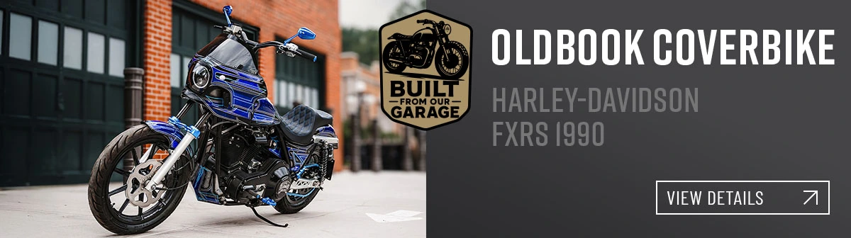 Built From Our Garage - H-D FXRS 1990 - Oldbook Coverbike