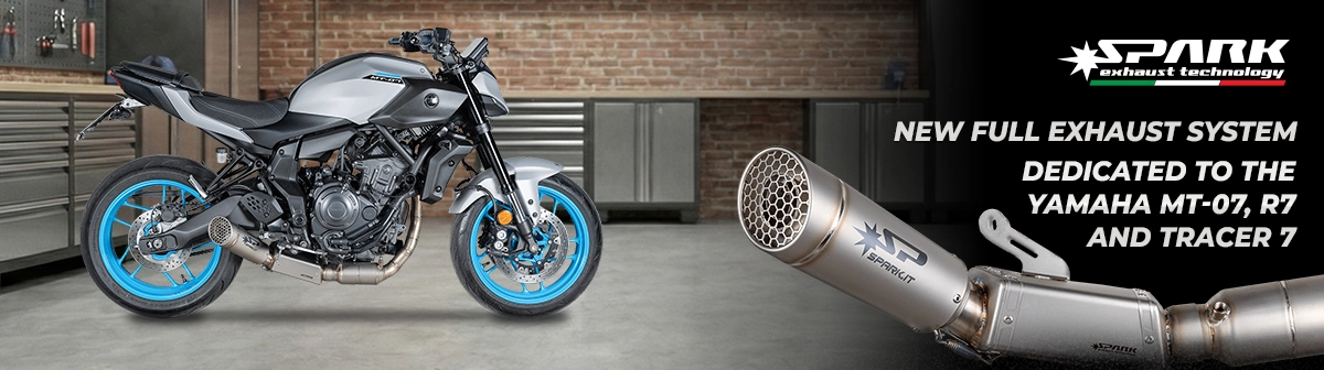 Spark - New homologated exhaust line for MT-07