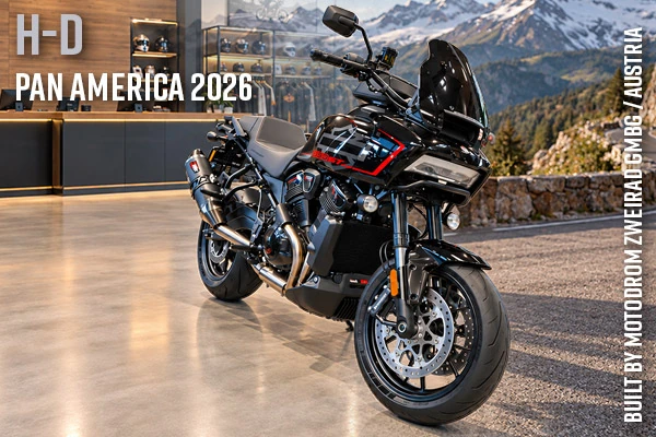 Demobike - H-D Panamerica 2026 by Motodrom Zweirad GmbH / Austria Demobike - H-D Panamerica 2026 by Motodrom Zweirad GmbH / Austria