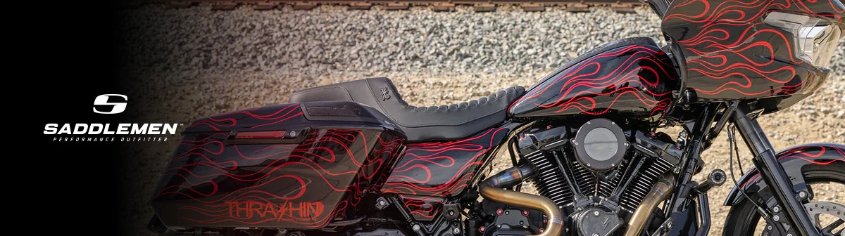 Saddlemen x Thrashin Supply Seat Collection