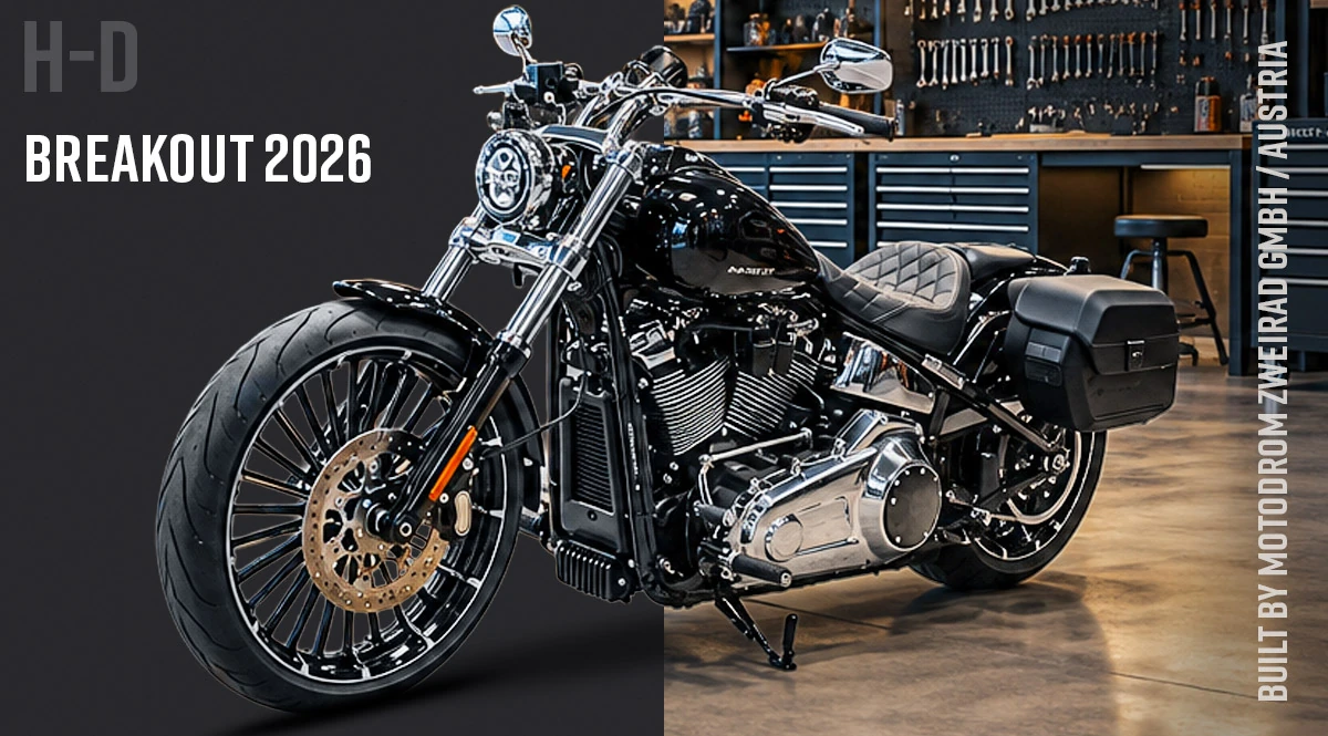 H-D Breakout 2026 by Motodrom Zweirad GmbH / Austria