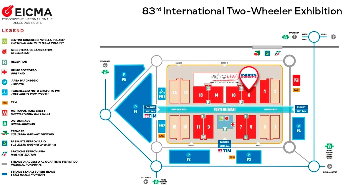 Eicma 2026 : Floorplan