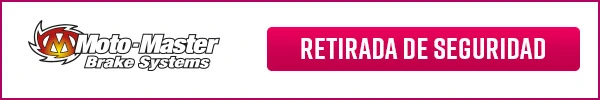 Moto-Master - Product Sefety Recall