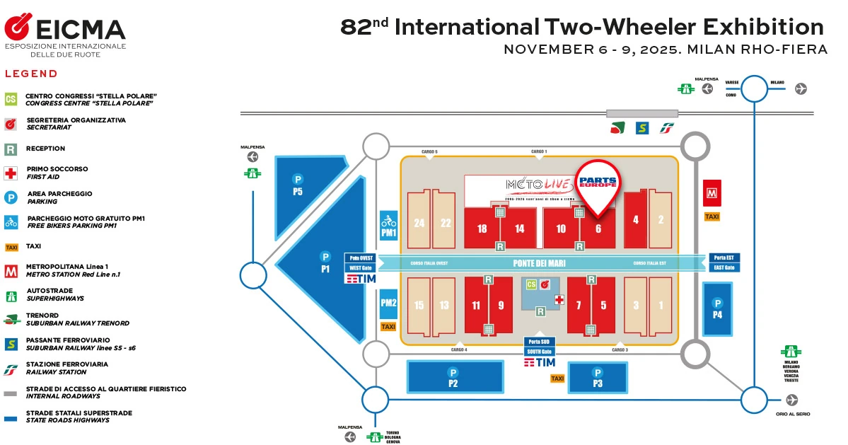 Eicma 2025 : Floorplan