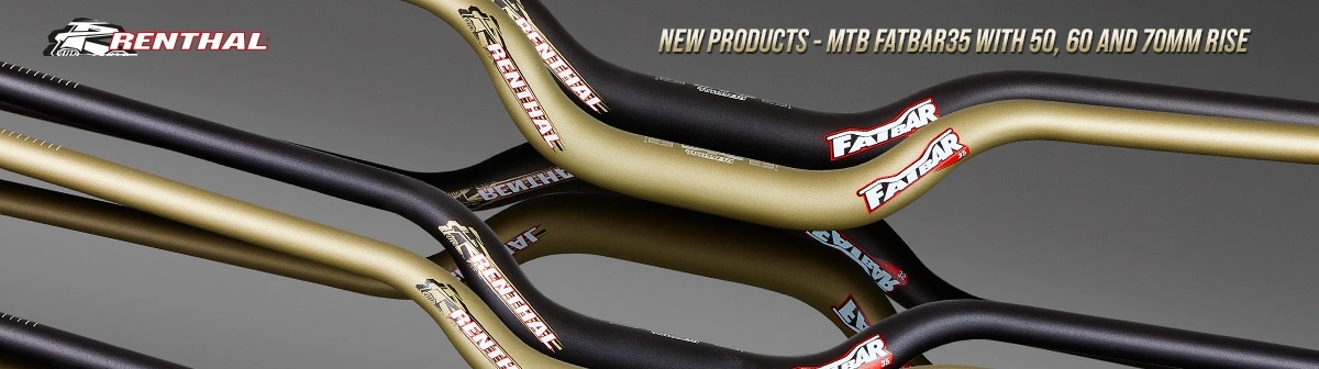 Renthal - MTB Fatbar35 with 50, 60 and 70mm Rise