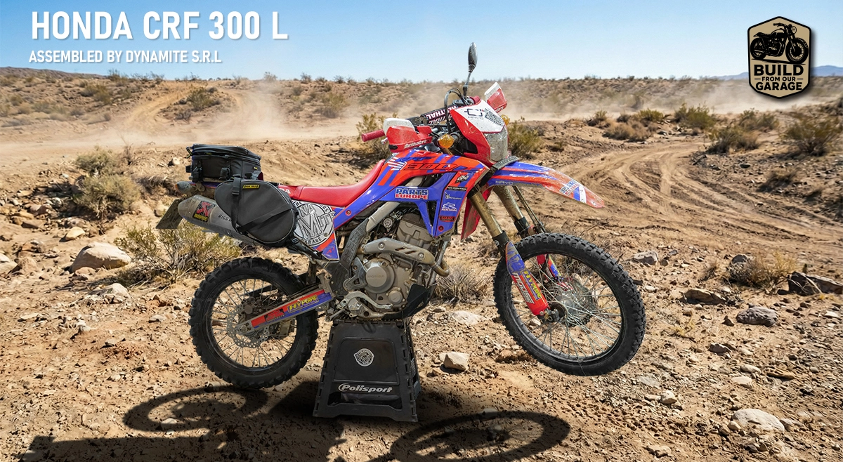 #WEB00916 - Build From Our Garage - Honda CRF 300 L - Assembled By Dynamite S.r.LWeb Banner