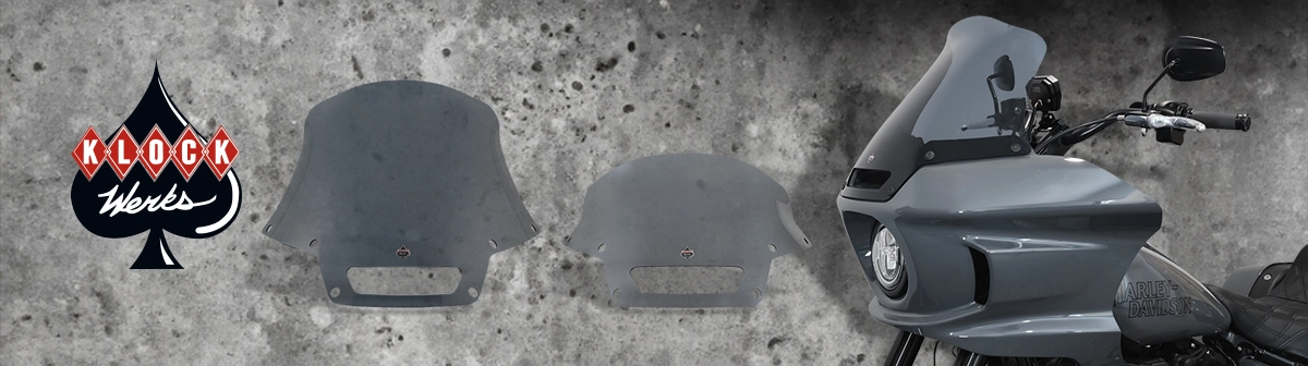 Klock-Werks WIndshields back in stock!