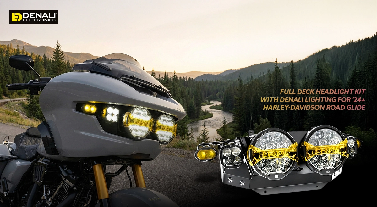 #WEB0007 - Denali - New Lights From Denali For New Road Glide 24Web Banner