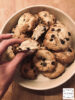 Cheesecake cookies με μαύρη σοκολάτα!