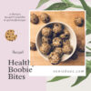 Healthy Boobie Bites βρώμης με τριμμένη καρύδα & φιστικοβούτυρο!