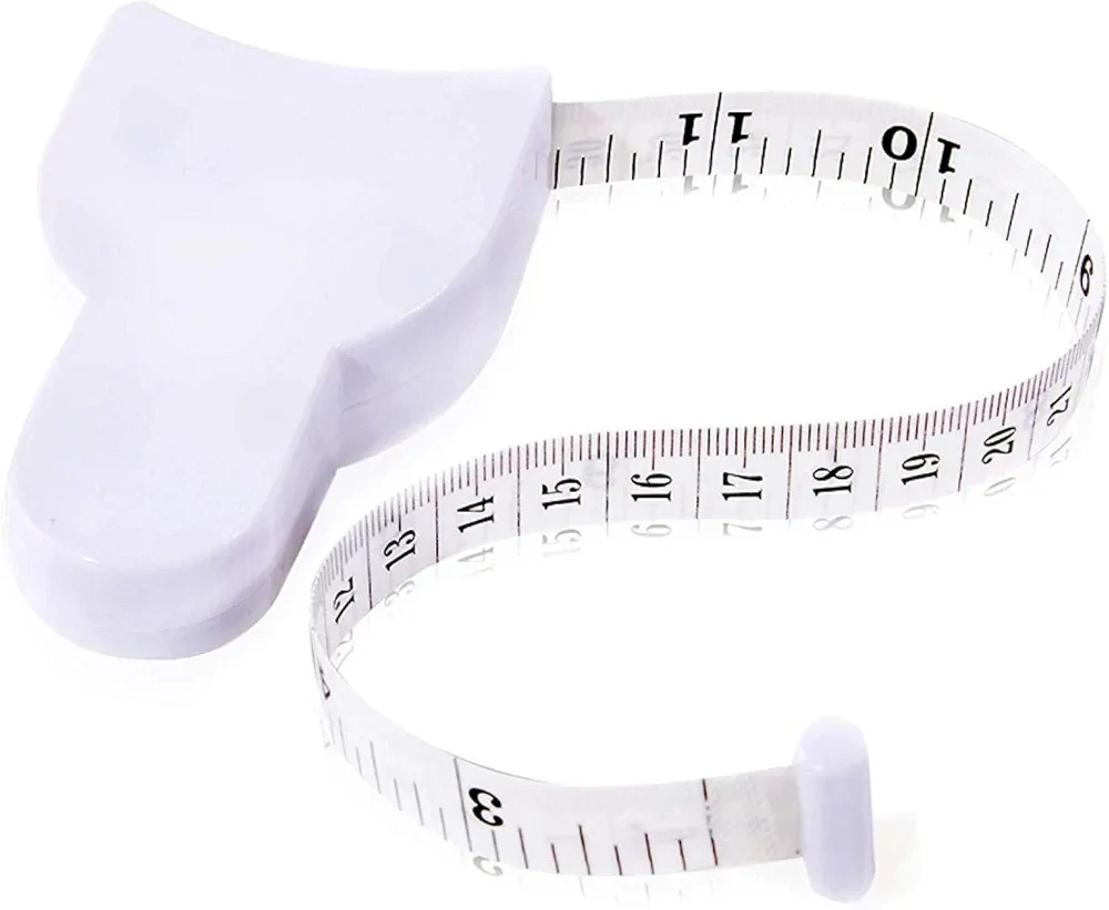Y-Shaped Ruler, Retractable Accurate Fitness Goals Tool Ergonomic Design Fat Measuring Tape, for Measuring Bust Measuring Waist