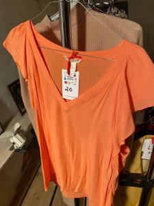 Bluza culoarea piersicii