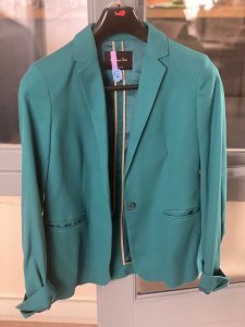 Sacou turcoaz Massimo Dutti