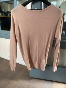 Pulover roz pal, Semicouture, cu spate semi gol