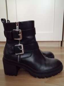 Botine piele naturala Tamaris