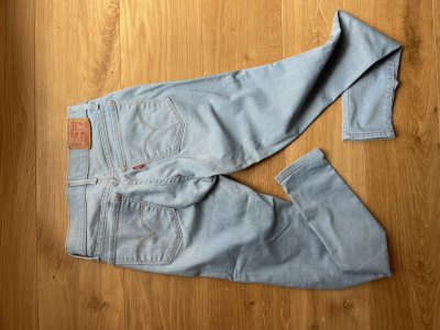 Blugi LEVI'S 710 super skinny bleu