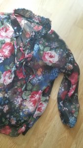 Bluza din voal muticolora Motivi, Mas S, 50 lei