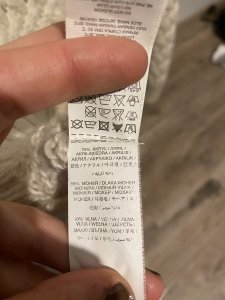 Pulover Alb Mango - Marimea L - Lana si Mohair