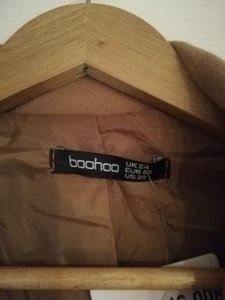 Palton BOOHOO nou primavara/toamna XXXL