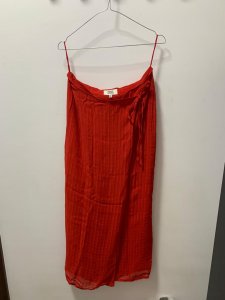 Fustă roșie petrecută brand Osis mărimea 40