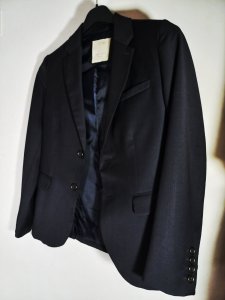 Lână extrafină, Sacou băieți fabricat în Bulgaria, 152 cm în ( Stare Bună )