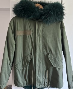 Haină îmblănită măsura S/M mic