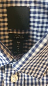 Camasa maneca lunga slim fit Eazy Iron