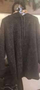 hanorac made in Italia cu sclipici