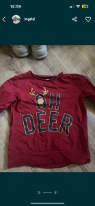 Bluza roșie de Craciun pentru femei