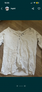 Bluza alba pentru femei