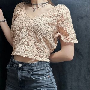 Tricou roz Zara