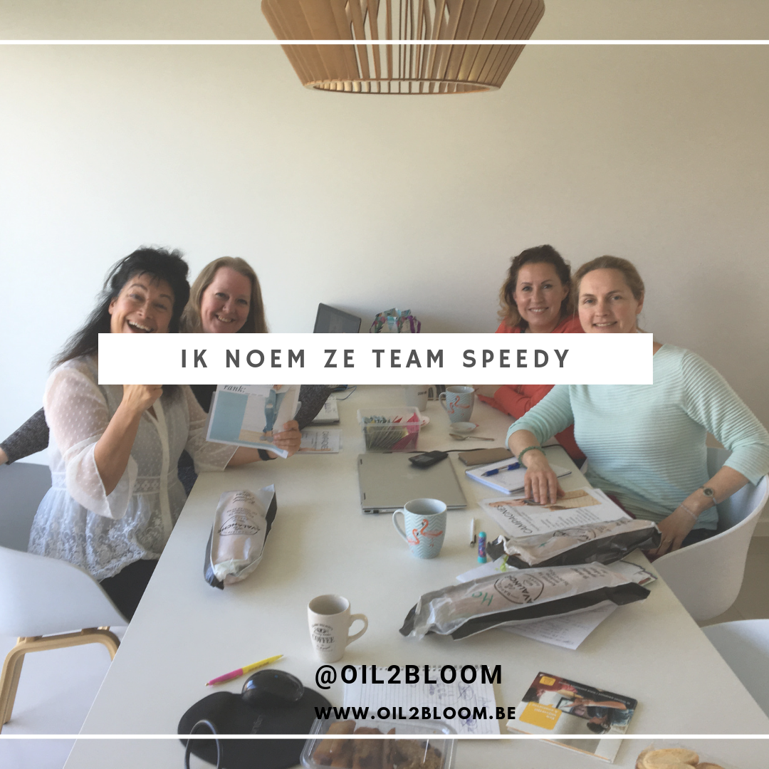 een paar mensen uit team oil2bloom