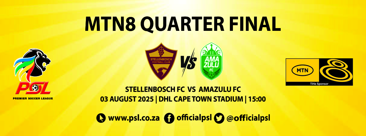 Stellenbosch vs AmaZulu (MTN8 QF)