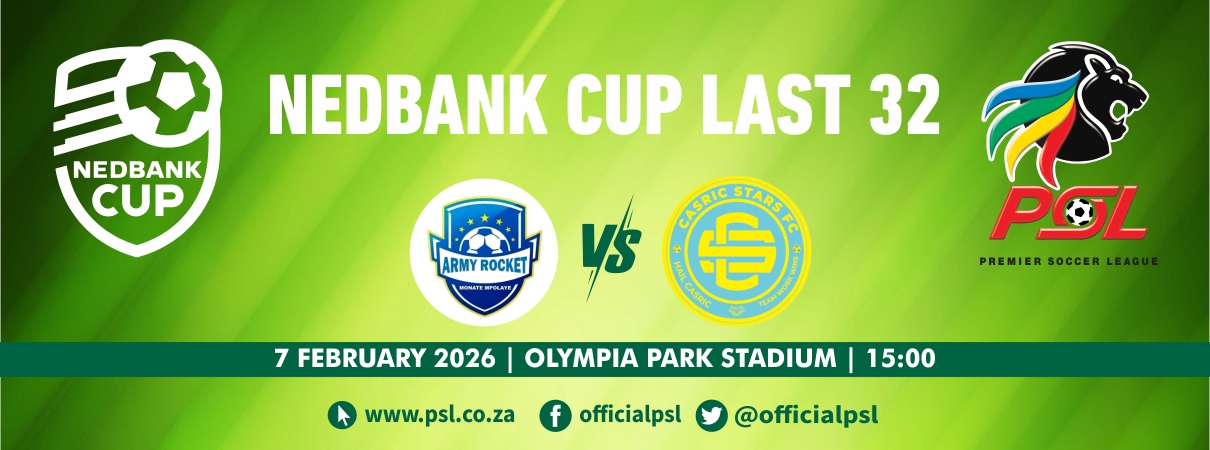 Army Rockets FC vs Casric Stars (Nedbank Cup Last 32)