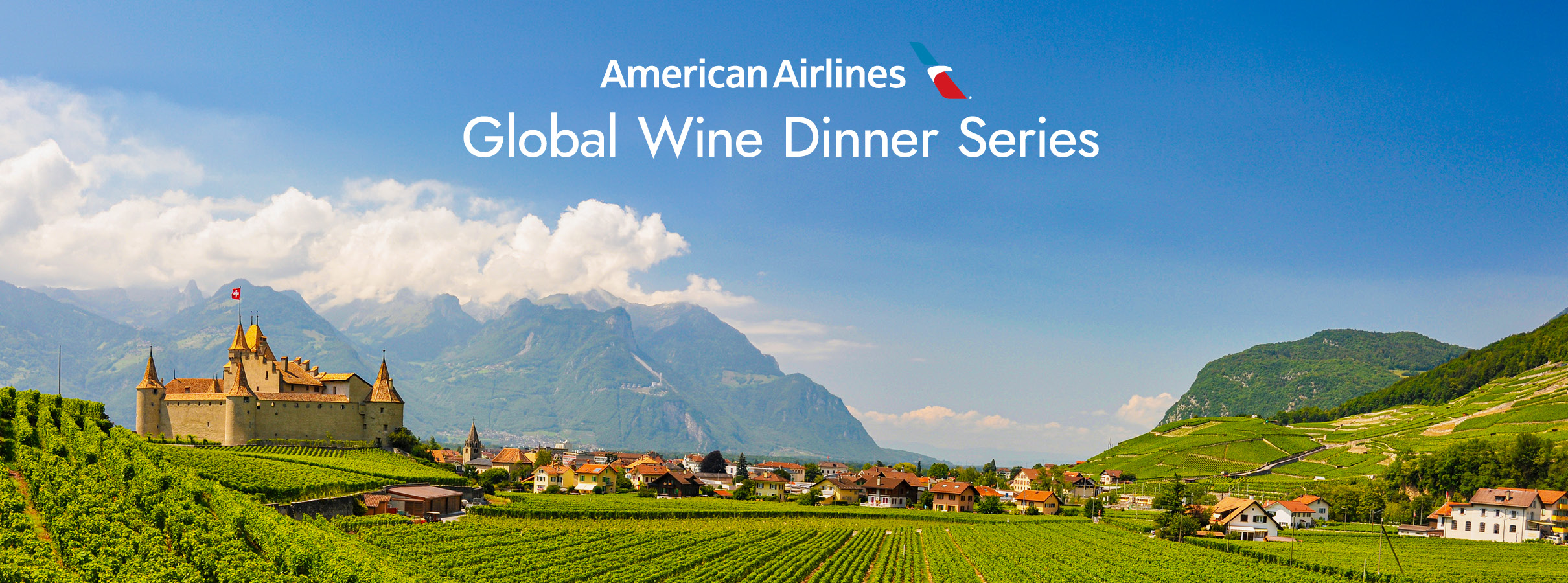 American Airlines Global Wine Dinner Series: Into the Mountains: Switzerland, Austria & Hungary