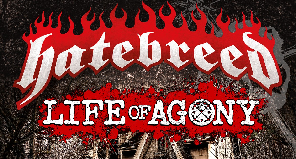 Hatebreed x Life Of Agony – East Coast Assault On Europe Tour 2026
