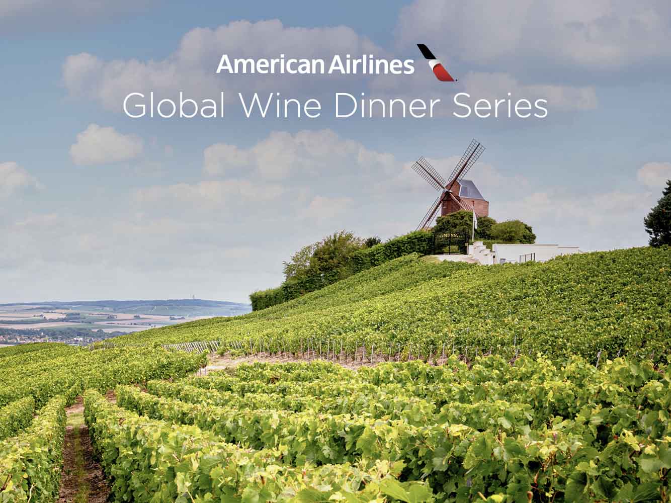 American Airlines Global Wine Dinner Series: World Sparklers
