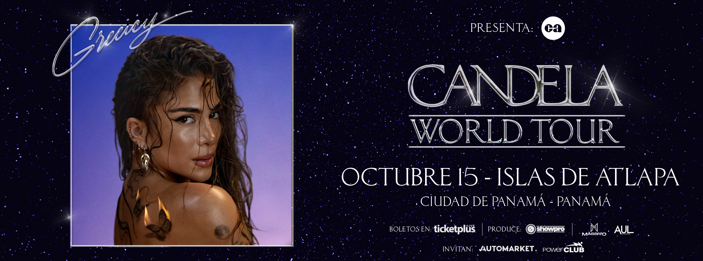 GREEICY - CANDELA WORLD TOUR