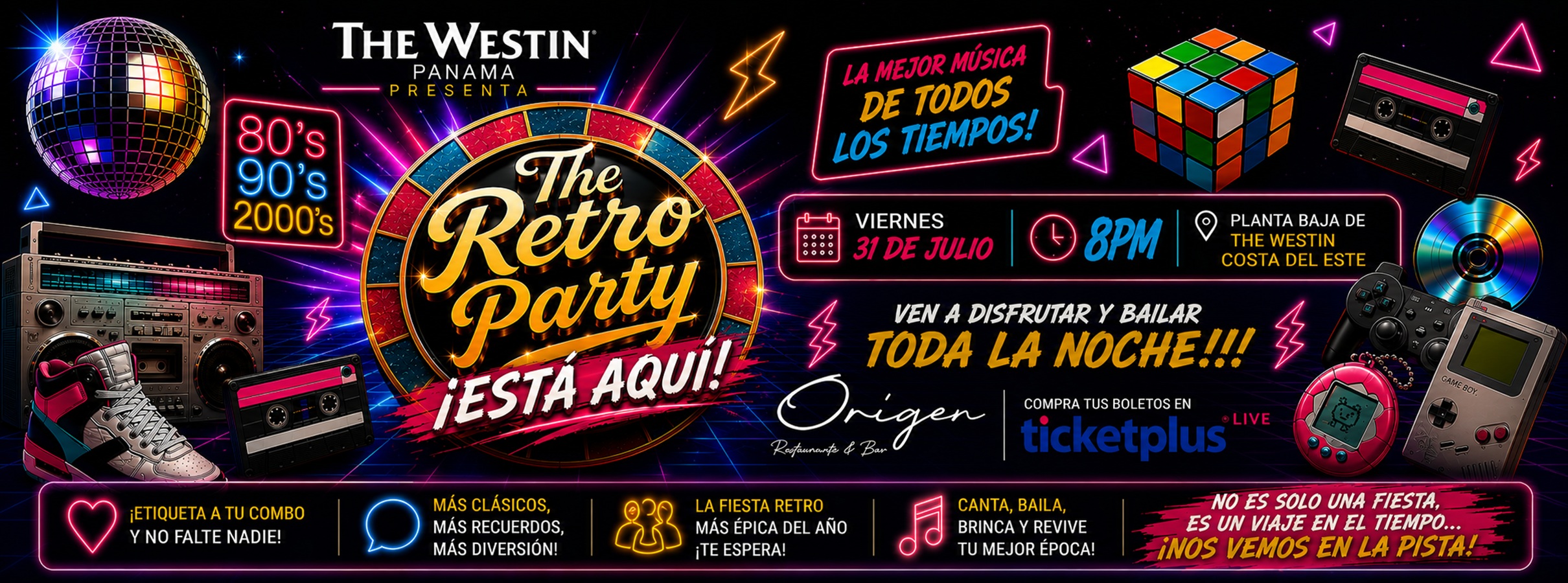 THE RETRO PARTY