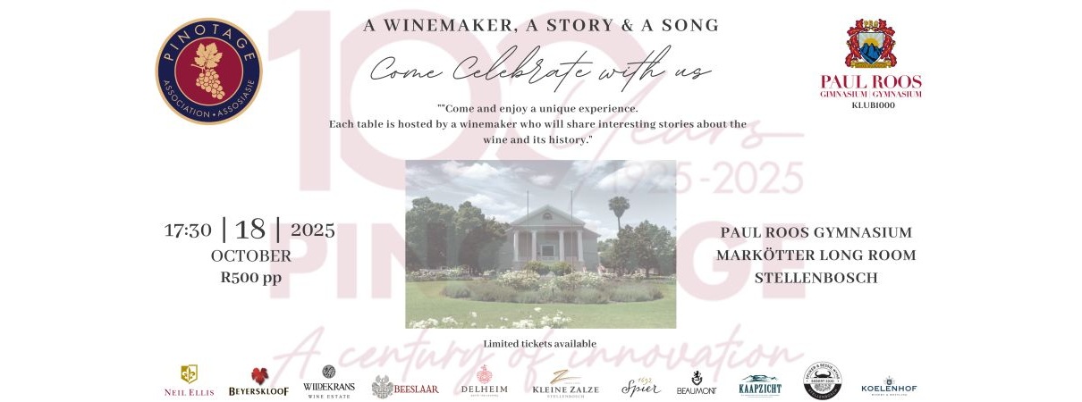 Pinotage 100 years Celebration