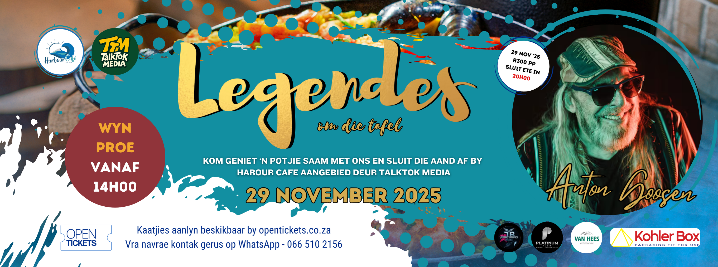 LEGENDES OM DIE TAFEL - Anton Goosen