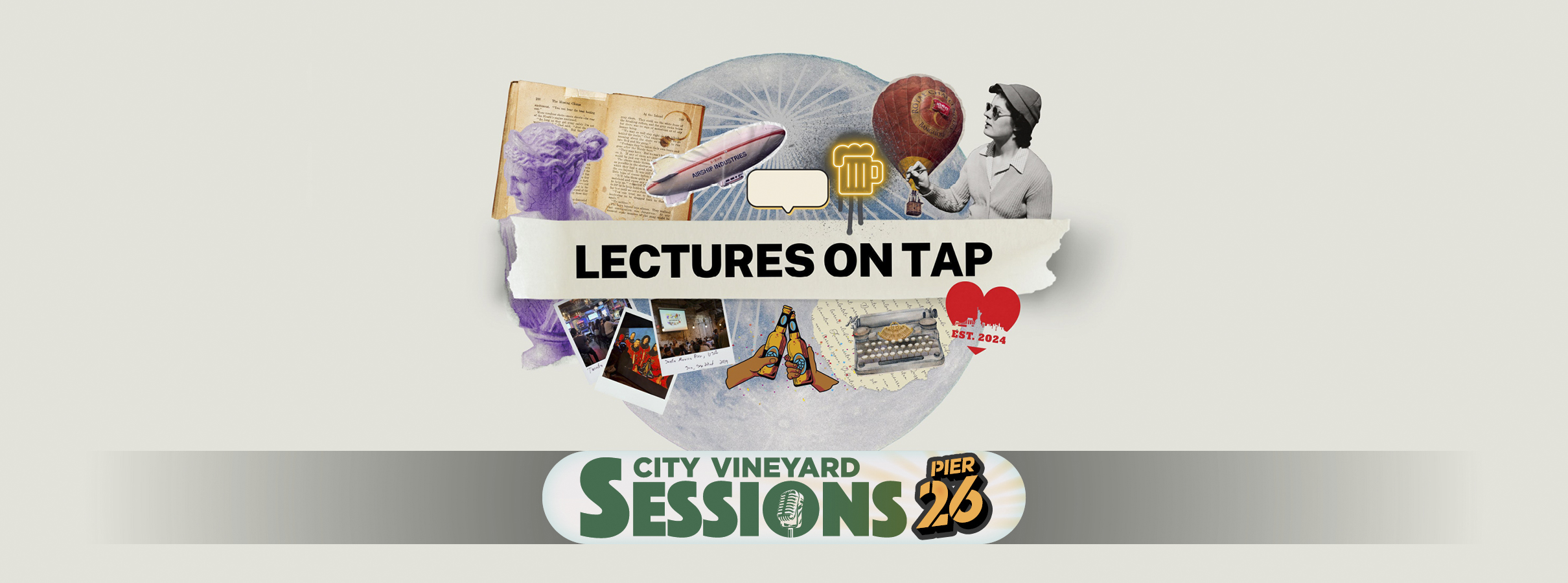 Special Event at City Vineyard at Pier 26: Lectures on Tap