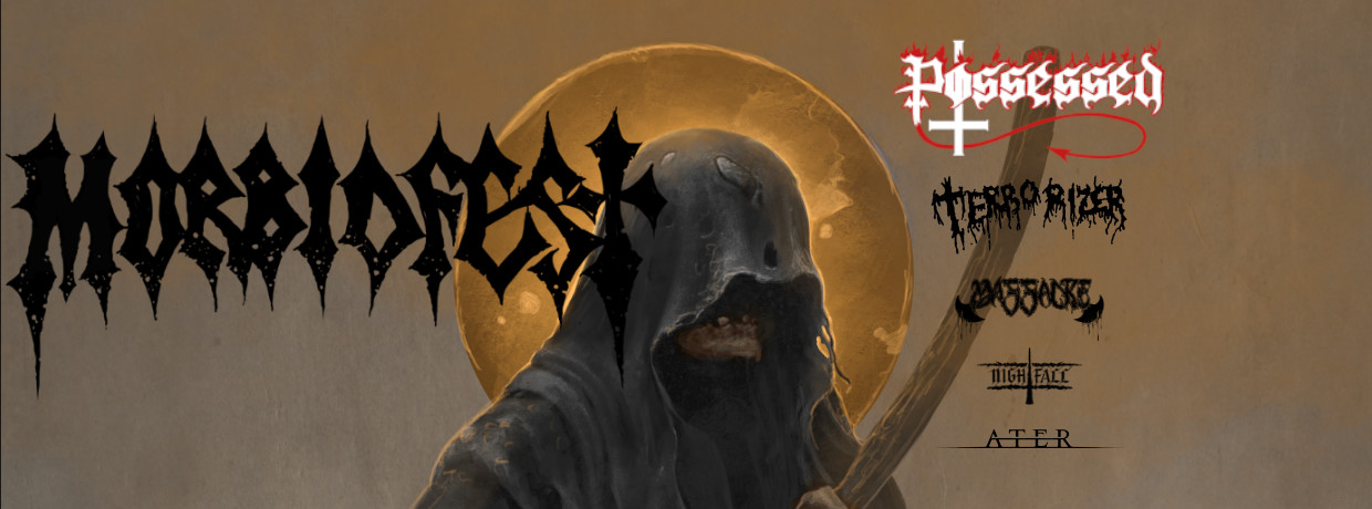 POSSESSED – Terrorizer – Massacre – Nightfall - Ater