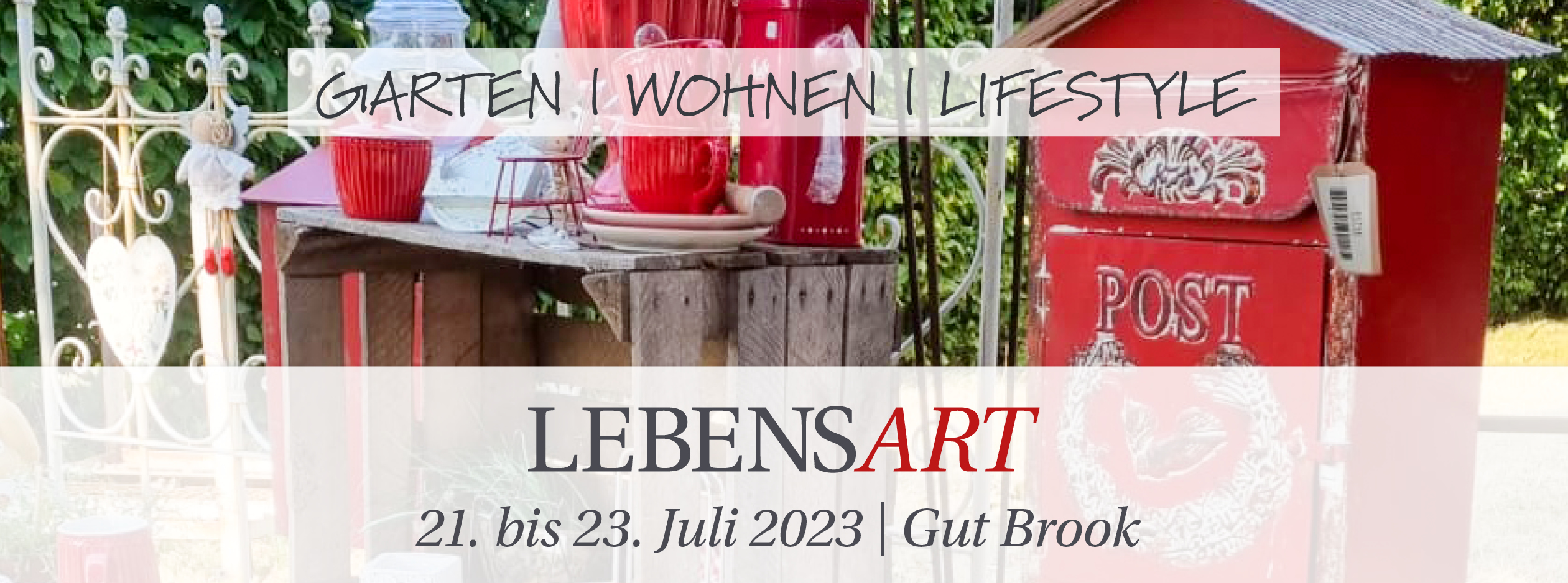 Tickets für LebensArt Brook Gut Brook vivenu