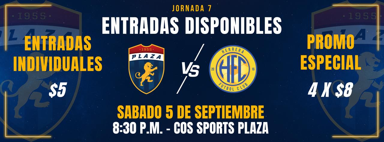 PLAZA AMADOR VS. HERRERA FC