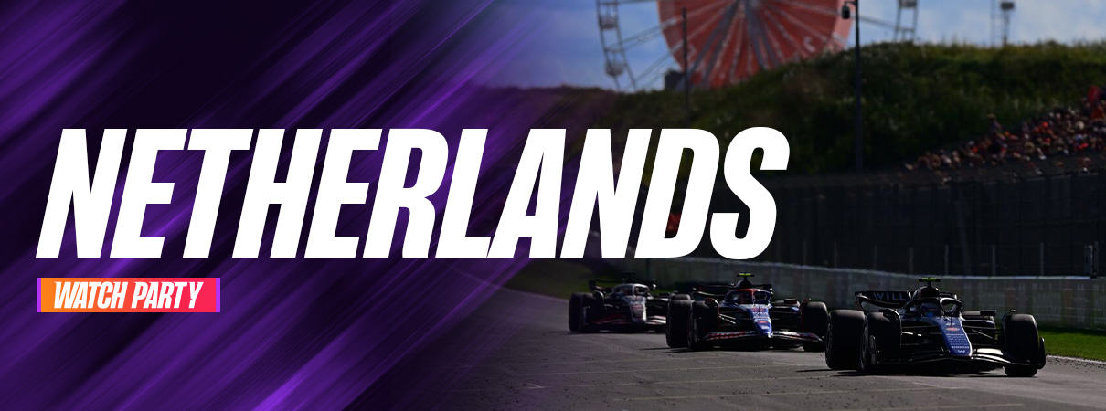 OFFICIAL F1® ARCADE ZANDVOORT WATCH PARTY